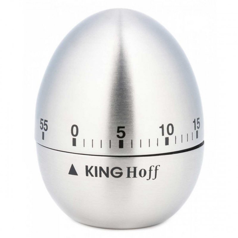 Timer da cucina meccanico in acciaio inossidabile Kinghoff KH-3131 da 60 minuti