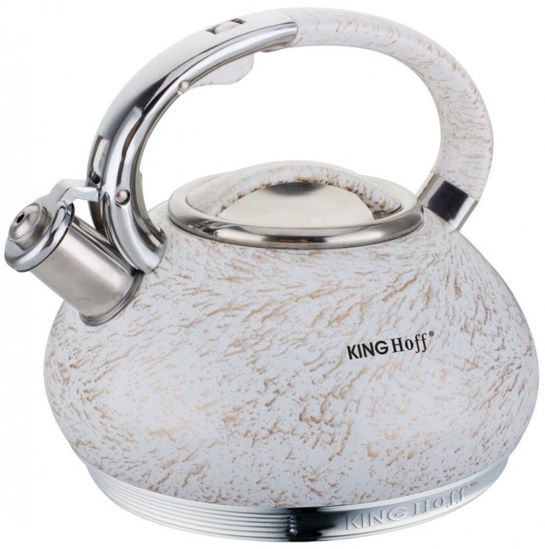 Bollitore a fischio in acciaio inossidabile Kinghoff KH-1066 da 3,0 l