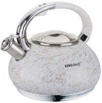 Bollitore a fischio in acciaio inossidabile Kinghoff KH-1066 da 3,0 l