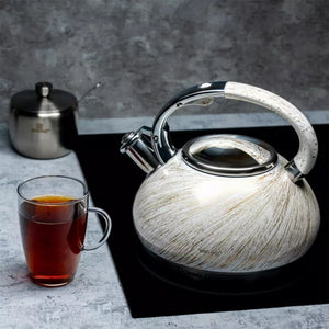 Bollitore a fischio in acciaio inossidabile Kinghoff KH-1066 da 3,0 l