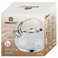 Bollitore a fischio in acciaio inossidabile Kinghoff KH-1066 da 3,0 l