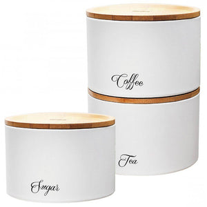 Klausberg KB-7507 Set di contenitori da cucina ermetici con coperchi in bambù