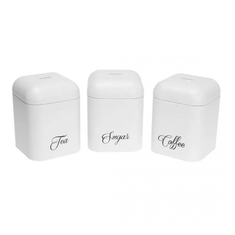 Klausberg KB-7505 Set di contenitori da cucina in metallo ermetici