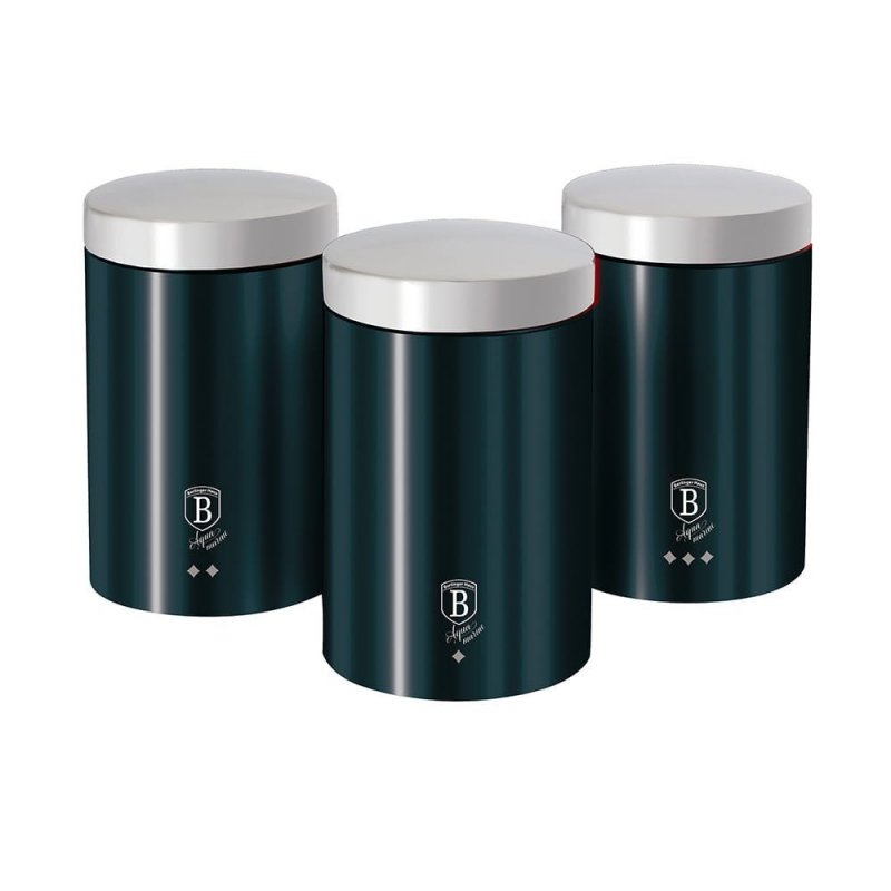 Berlinger haus BH-6271 Set di contenitori per la cucina color acquamarina