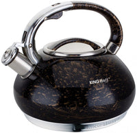 Bollitore a fischio in acciaio inossidabile Kinghoff KH-1067 da 3,0 l