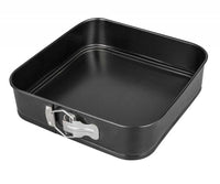 Kinghoff KH-1539 Teglia quadrata per torta con lato staccabile antiaderente