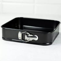 Kinghoff KH-1539 Teglia quadrata per torta con lato staccabile antiaderente