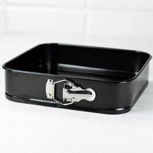 Kinghoff KH-1539 Teglia quadrata per torta con lato staccabile antiaderente