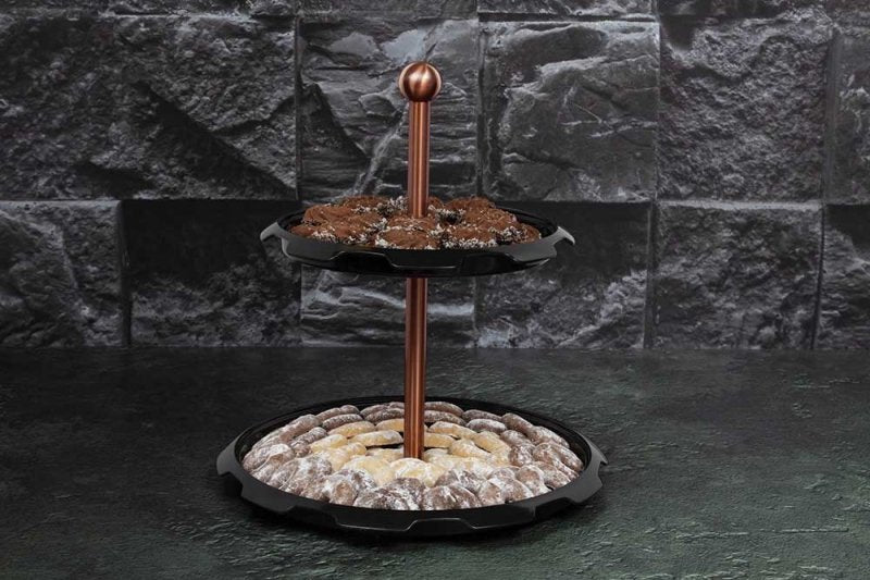 Berlinger haus BH-6776 Alzata per dolci a due piani per snack e dessert