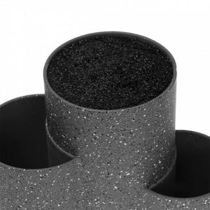 Supporto per ceppo triplo per coltelli e utensili Kinghoff KH-1568