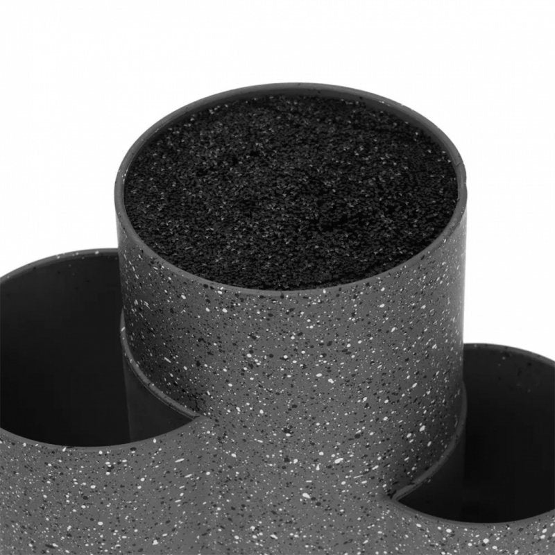 Supporto per ceppo triplo per coltelli e utensili Kinghoff KH-1568