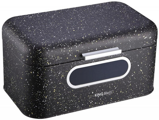 Kinghoff KH-1078 Elegante scatola per il pane in marmo nero