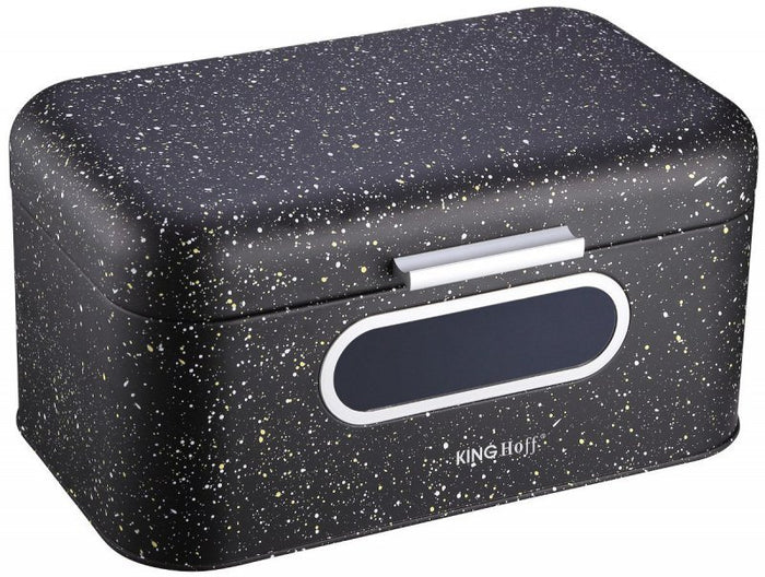 Kinghoff KH-1078 Elegante scatola per il pane in marmo nero