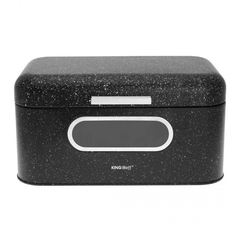 Kinghoff KH-1078 Elegante scatola per il pane in marmo nero
