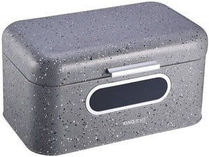 Kinghoff KH-1080 Elegante portapane in marmo grigio