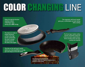 Berlinger haus BH-1474 Set di pentole in granito nero da 15 pezzi