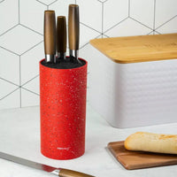 CEPPO COLTELLI CON RIVESTIMENTO IN MARMO Kinghoff KH-1093 Elegante portacoltelli