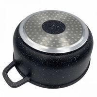 Kinghoff KH-1593 Pentola bassa da forno rivestita in marmo da 20 cm