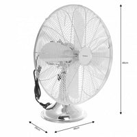 Ventilatore circolatore Klausberg KB-7538 con oscillazione e controllo a 3 velocità