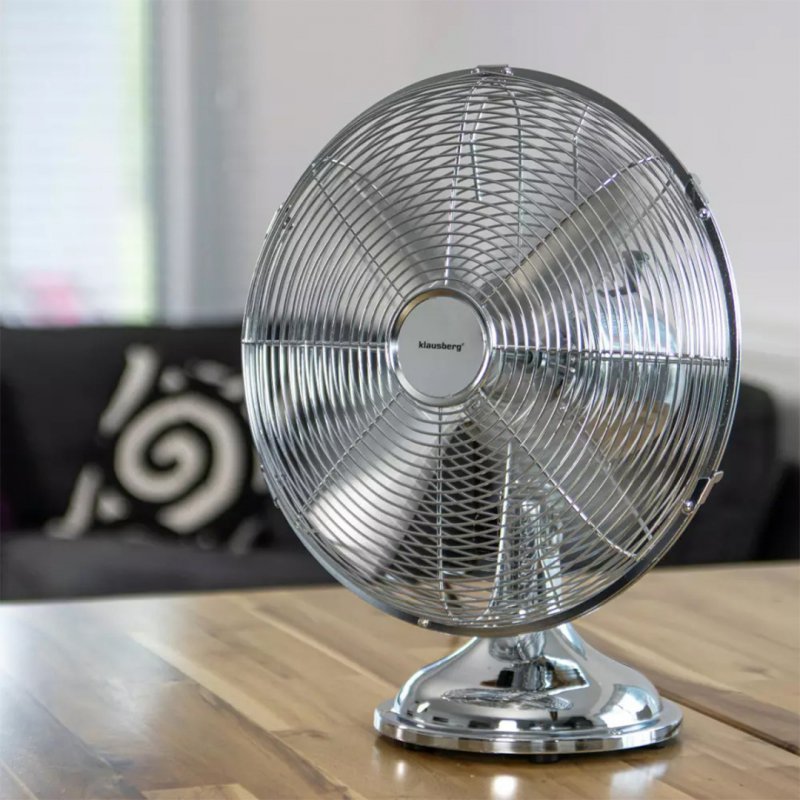 Ventilatore circolatore Klausberg KB-7537 con oscillazione e controllo a 3 velocità