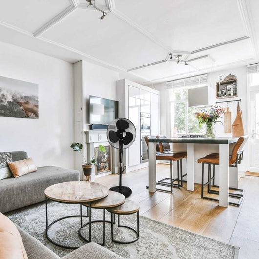 Ventilatore da pavimento regolabile Klausberg KB-7476 con telecomando