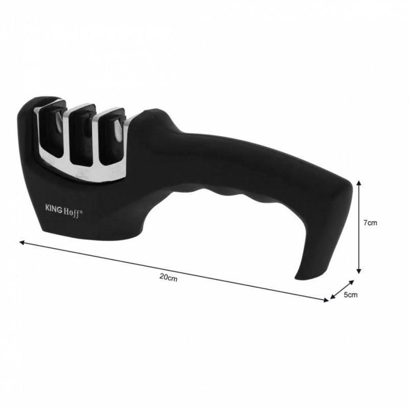 Affilatrice per coltelli a tre stadi Kinghoff KH-1116 con base antiscivolo