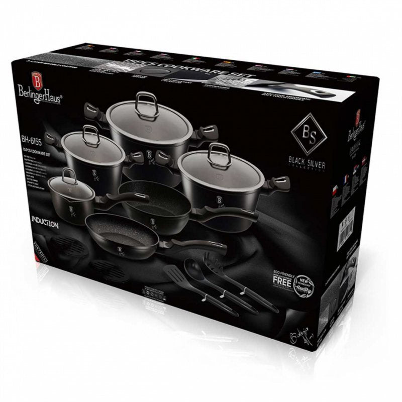 Berlinger haus BH-6155 Set di pentole in granito da 15 pezzi