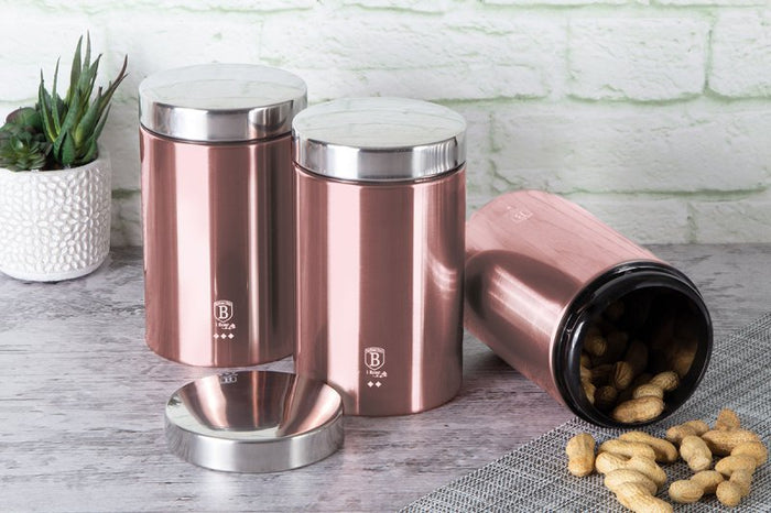 Berlinger Haus BH-6270 Set di contenitori da cucina per caffè, tè, zucchero