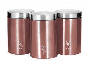 Berlinger Haus BH-6270 Set di contenitori da cucina per caffè, tè, zucchero