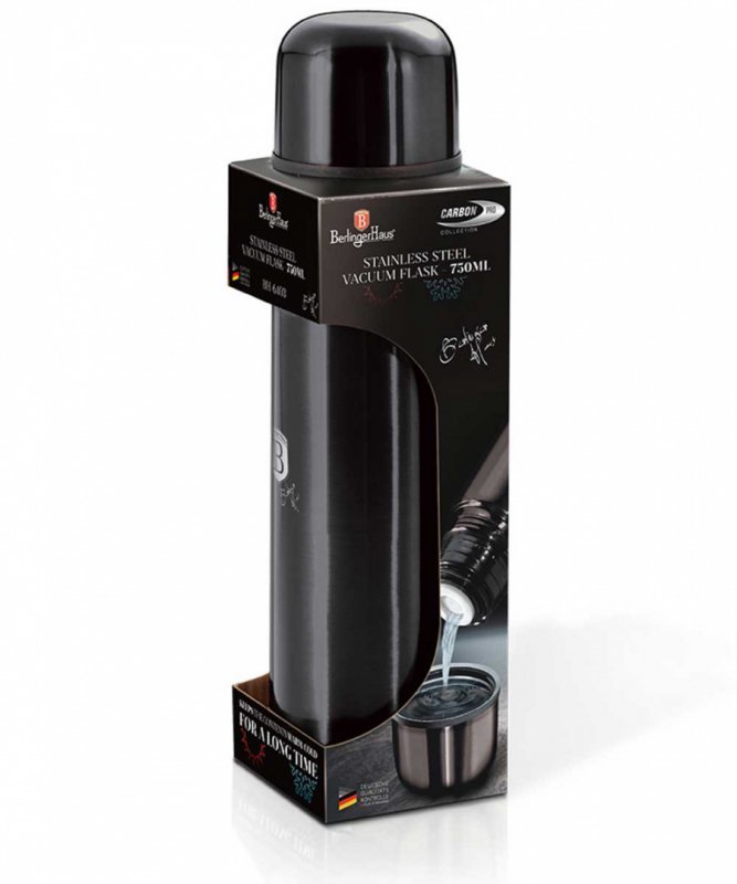 Berlinger haus BH-6403 Carbon Pro Thermos in acciaio inossidabile 0,75 l