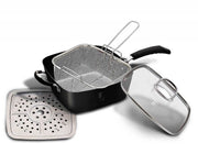 Berlinger haus BH-6554 Padella antiaderente con piastra per cottura a vapore
