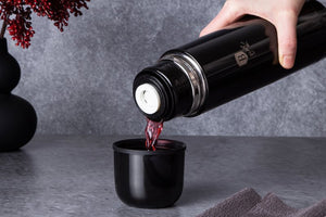 Berlinger haus BH-6818 Thermos in acciaio inossidabile 0,75L nero lucido