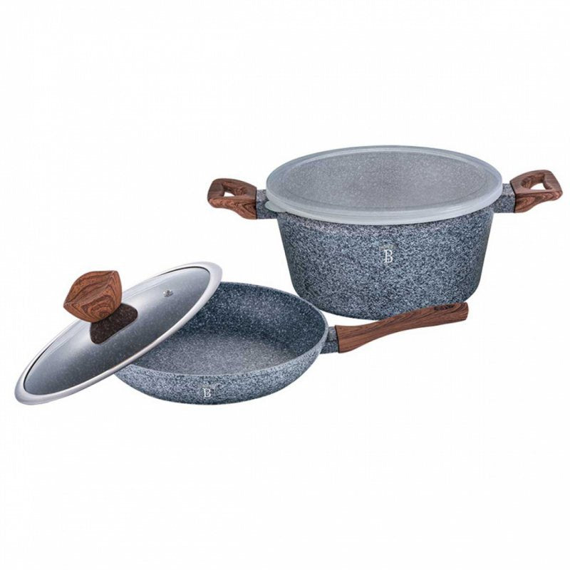 Berlinger haus BH-7060 Set di pentole in granito - Pentole e padelle antiaderenti