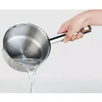 Pentola per casseruola Kinghoff KH-1123 in acciaio inossidabile da 12 cm con doppio beccuccio