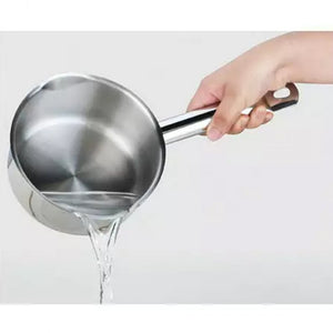 Pentola per casseruola Kinghoff KH-1123 in acciaio inossidabile da 12 cm con doppio beccuccio