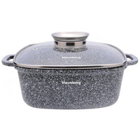 Klausberg KB-7529 Pentola in alluminio pressofuso con rivestimento in marmo da 22 cm