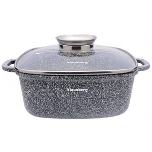 Klausberg KB-7529 Pentola in alluminio pressofuso con rivestimento in marmo da 22 cm