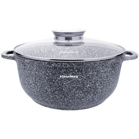 Set di pentole con rivestimento in marmo Klausberg KB-7533 per una cucina sana