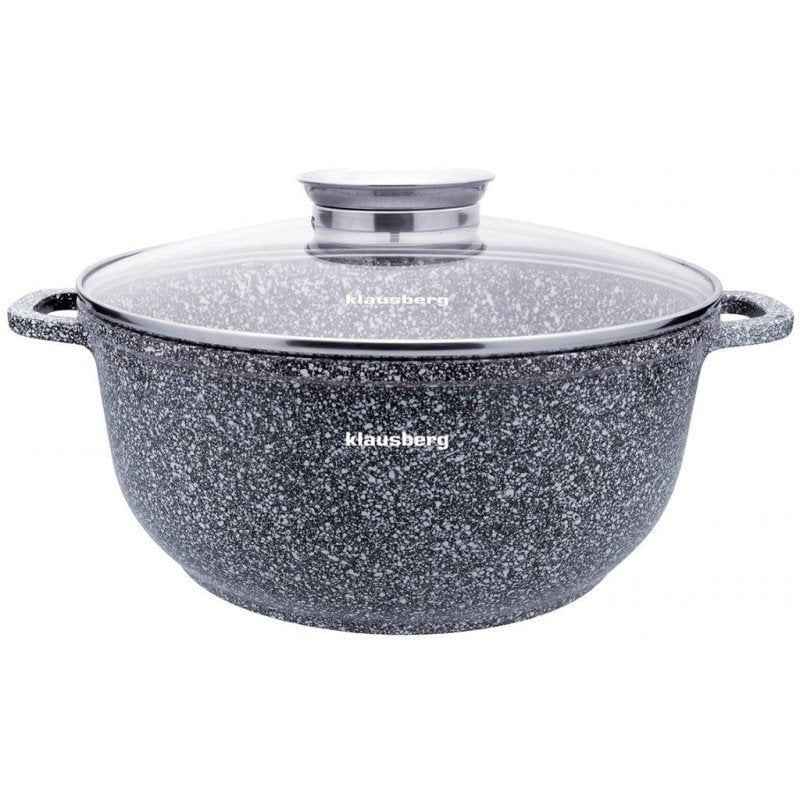 Set di pentole con rivestimento in marmo Klausberg KB-7533 per una cucina sana