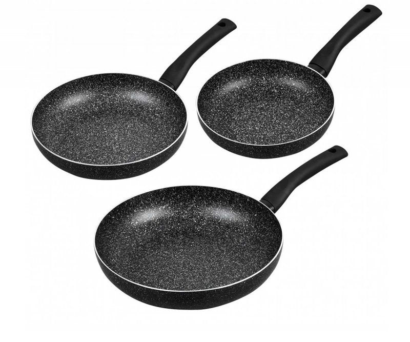Set di padelle in marmo Kinghoff KH-1562 - Pentole antiaderenti resistenti