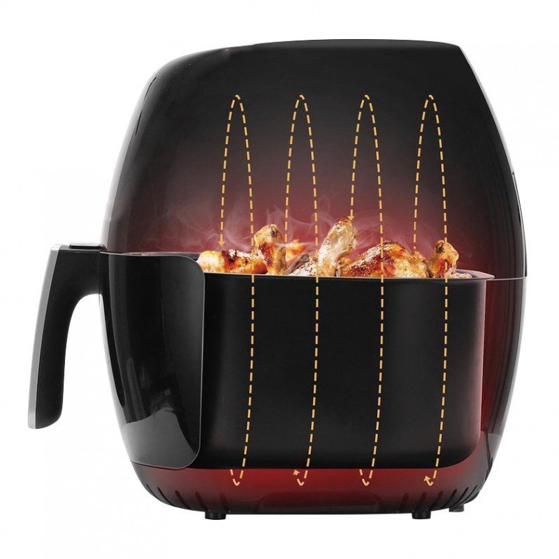 Friggitrice ad aria senza olio Klausberg KB-7551 1400W 4,5L Cottura sana