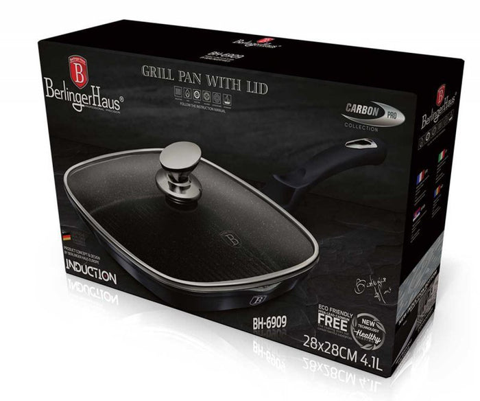Berlinger haus BH-6909 Carbon Pro Padella antiaderente per griglia