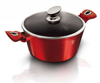 Berlinger haus BH-7030 Set di pentole in granito bordeaux da 13 pezzi