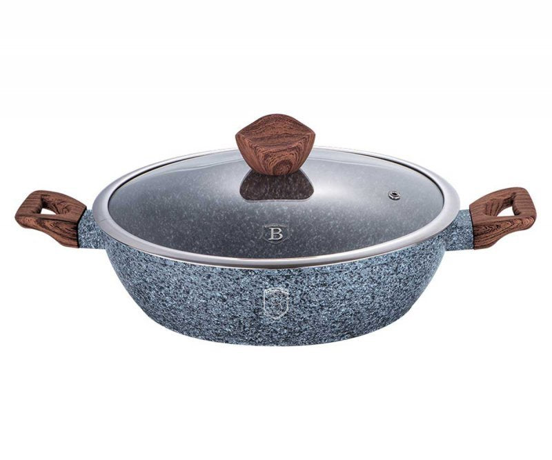 Berlinger Haus BH-1202 Pentola piatta in granito - Pentolame antiaderente da 32 cm