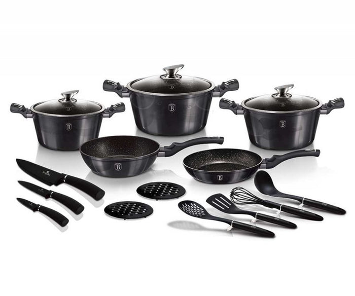 Berlinger haus BH-6920 Carbon Pro Set di pentole antiaderenti
