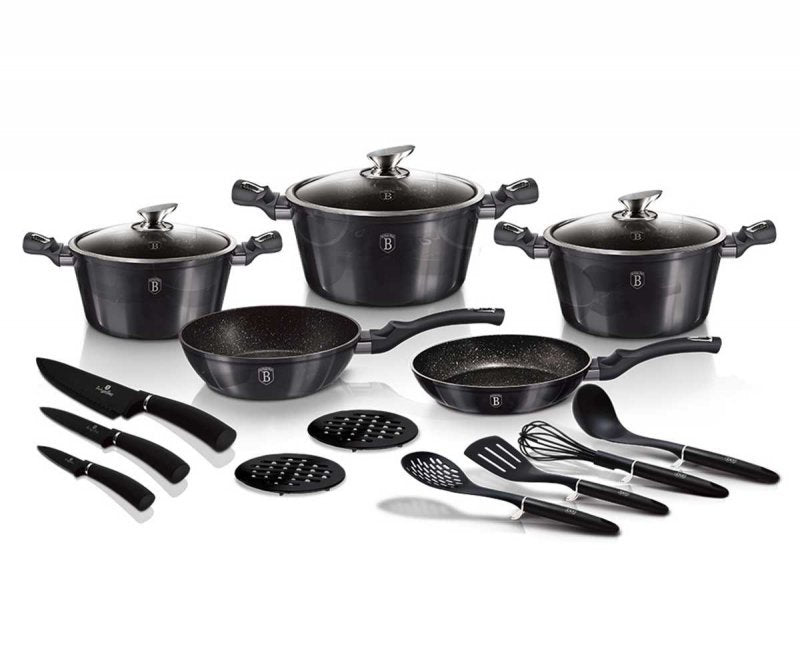 Berlinger haus BH-6920 Carbon Pro Set di pentole antiaderenti