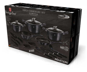 Berlinger haus BH-6920 Carbon Pro Set di pentole antiaderenti