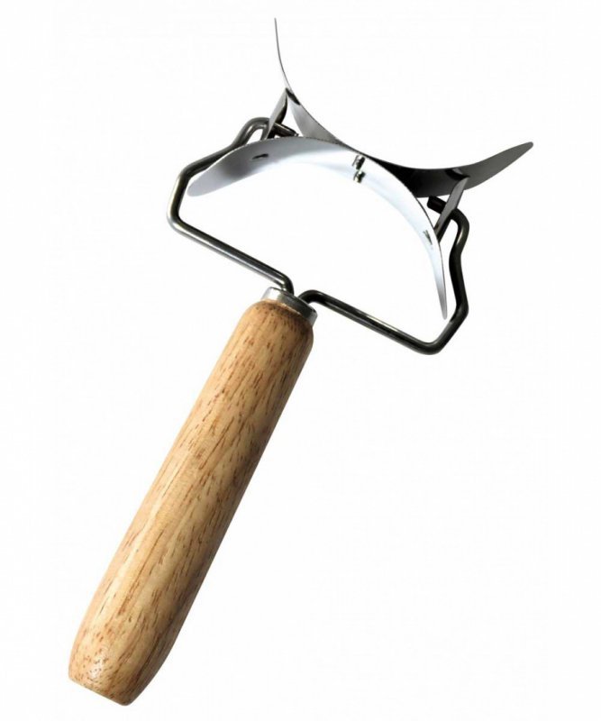 Tagliapasta in acciaio inossidabile Kinghoff KH-1619 con manico in legno