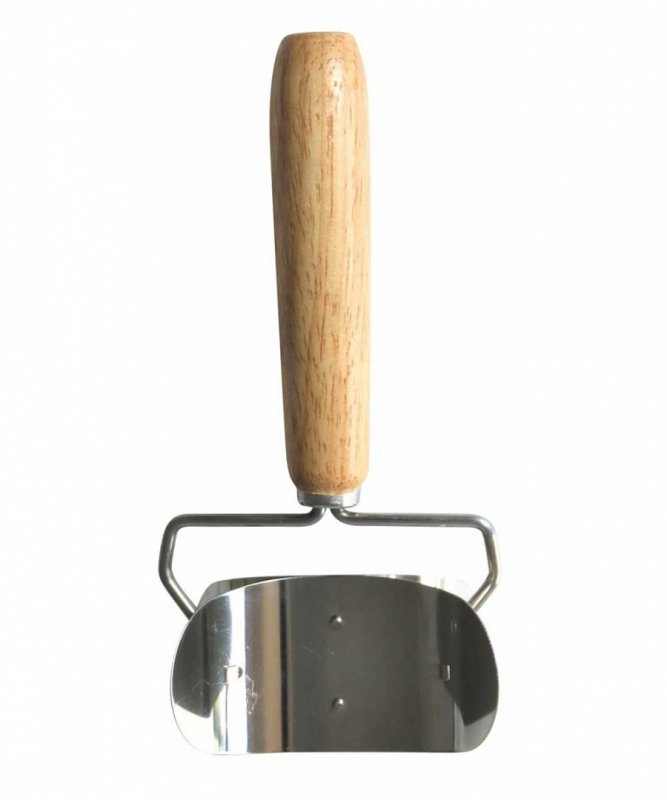 Tagliapasta in acciaio inossidabile Kinghoff KH-1619 con manico in legno