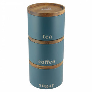 Husla 73943 Set di 3 contenitori per la conservazione della cucina marina